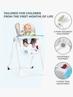 Kinderkraft Højstol YUMMY, Multi