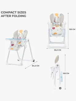 Kinderkraft Højstol YUMMY, Multi