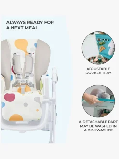 Kinderkraft Højstol YUMMY, Multi