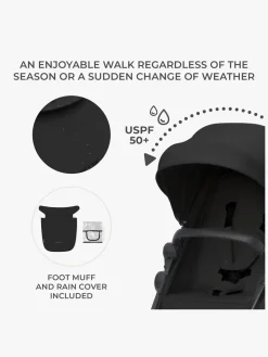 Kinderkraft 3-i-1 NEWLY Kombivogn Travelsystem, Classic Black