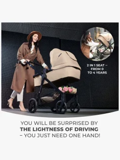 Kinderkraft 3-i-1 NEWLY Kombivogn Travelsystem, Classic Black