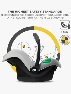 Kinderkraft 3-i-1 NEWLY Kombivogn Travelsystem, Moonlight Grey