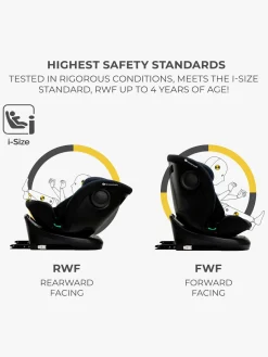 Kinderkraft I-GROW I-Size Autostol, Black