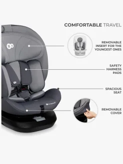 Kinderkraft I-GROW I-Size Autostol, Grey