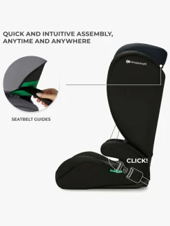 Kinderkraft I-SPARK i-Size Autostol, Black