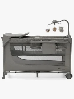 Kinderkraft JOY 2 Weekendseng med Tilbehør, Dark Grey