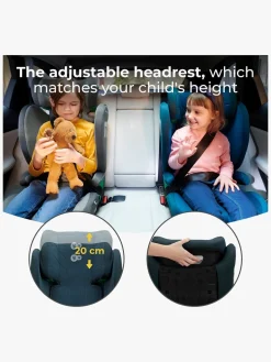 Kinderkraft JUNIOR FIX 2 i-Size Autostol, Harbor Blue