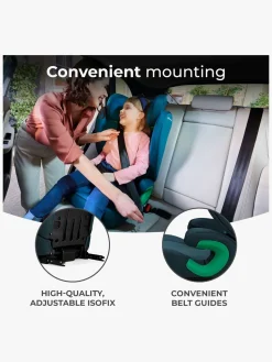 Kinderkraft JUNIOR FIX 2 i-Size Autostol, Harbor Blue