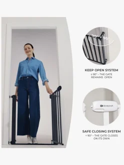 Kinderkraft LOCK&GO Sikkerhedsgitter, Wood