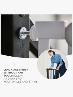 Kinderkraft LOCK&GO Sikkerhedsgitter, Wood