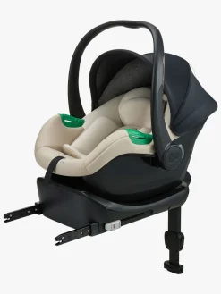 Kinderkraft MINK PRO 2 i-Size Autostol Baby inkl MINK FX 2 SET BLACK Base, Beige