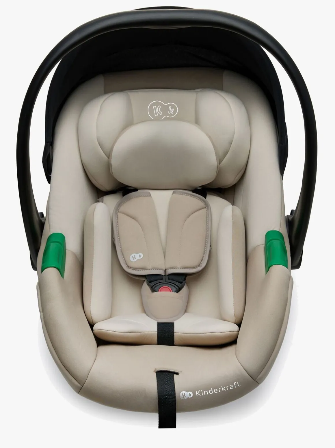 Kinderkraft MINK PRO 2 i-Size Autostol Baby inkl MINK FX 2 SET BLACK Base, Beige