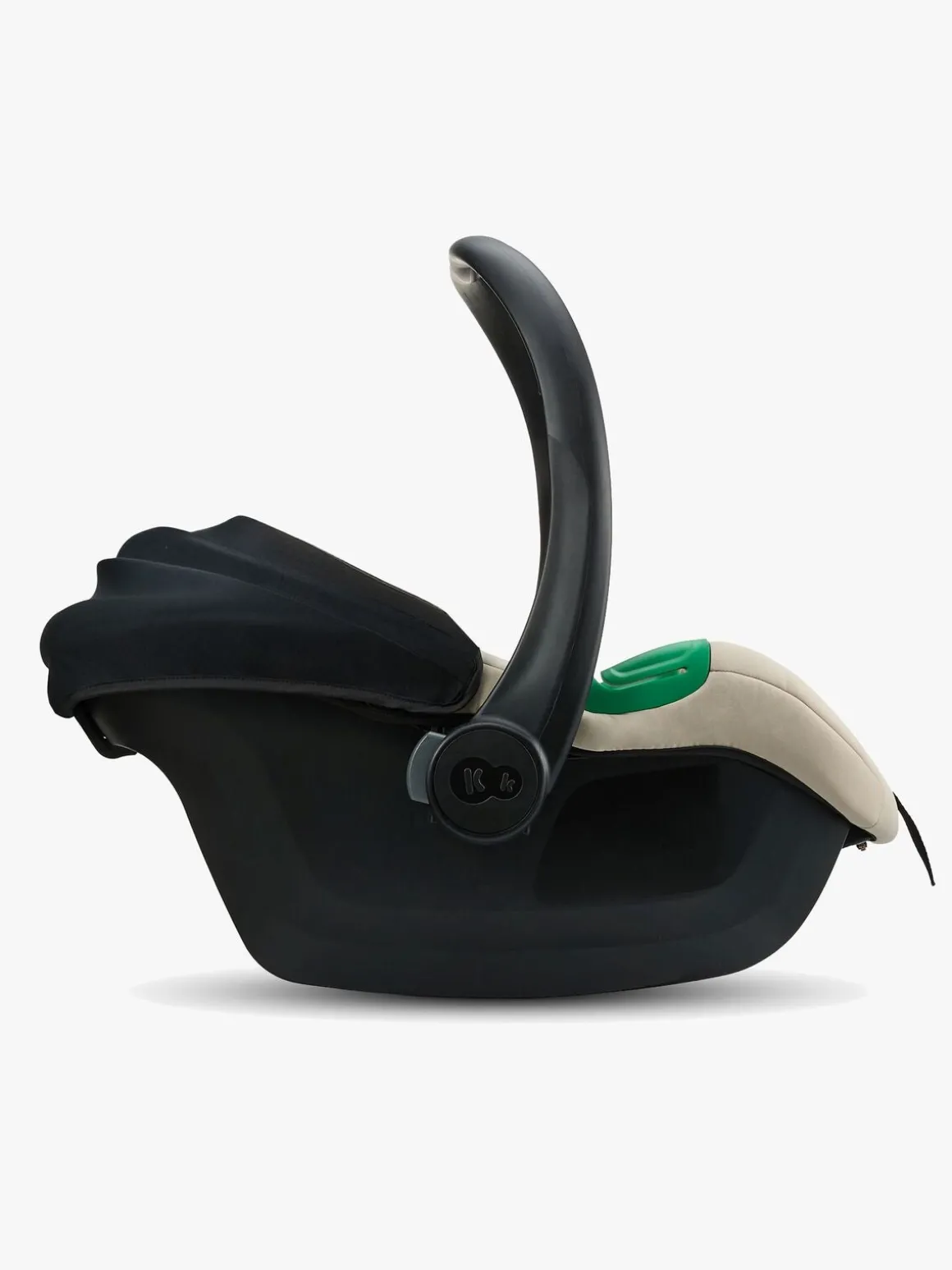 Kinderkraft MINK PRO 2 i-Size Autostol Baby inkl MINK FX 2 SET BLACK Base, Beige