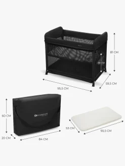 Kinderkraft Moon Dream Weekendseng, Sort