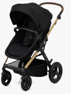 Kinderkraft MOOV 2 Air 3-in-1 Kombivogn, Pure Black
