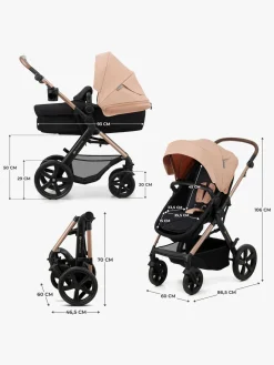 Kinderkraft MOOV 2 3-in-1 Kombivogn, Sand Beige