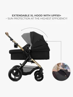Kinderkraft MOOV 2 XL Air Kombivogn, Pure Black
