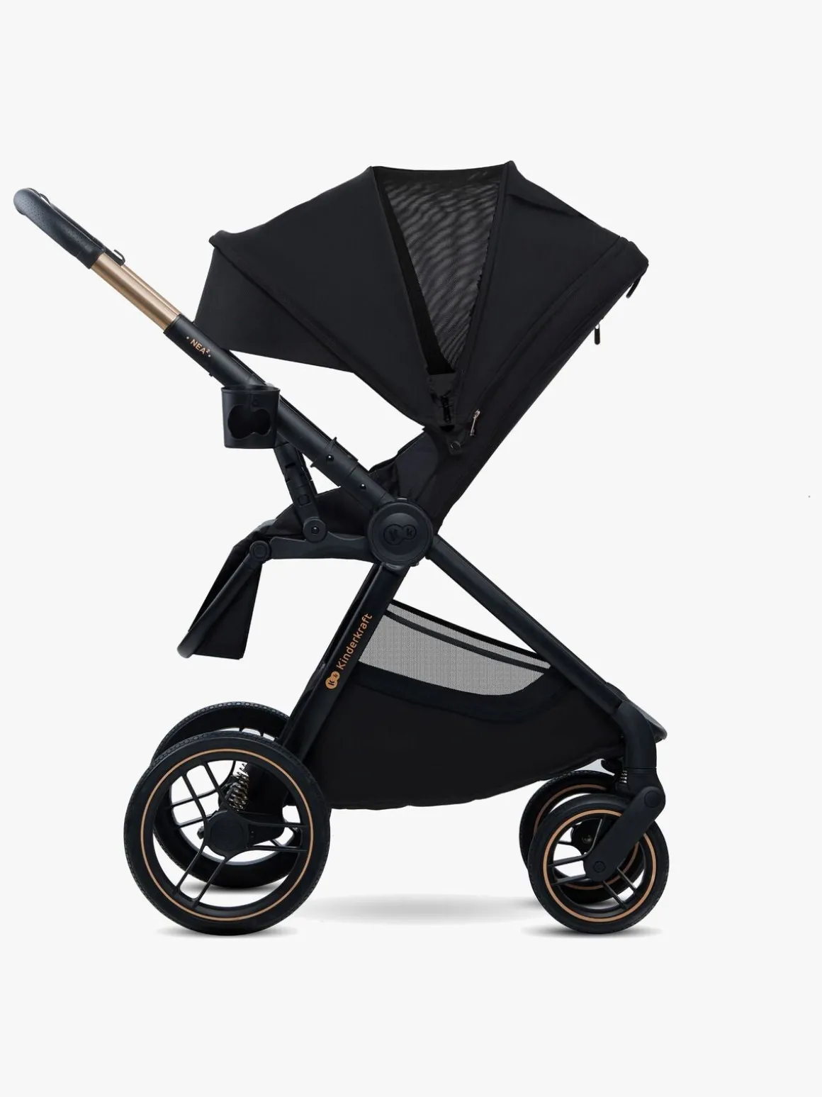 Kinderkraft NEA 2-in-1 Duovogn, Midnight Black