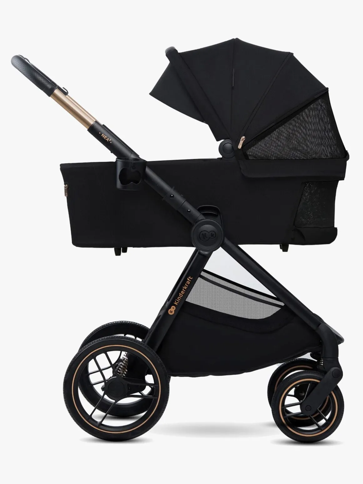 Kinderkraft NEA 2-in-1 Duovogn, Midnight Black