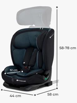 Kinderkraft ONETO3 i-Size Autostol, Graphite Black