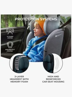 Kinderkraft ONETO3 i-Size Autostol, Graphite Black