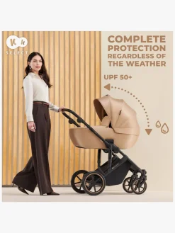 Kinderkraft PRIME 2 3-in-1 Duovogn Travelsystem inkl. Mink Pro, Venezian Black