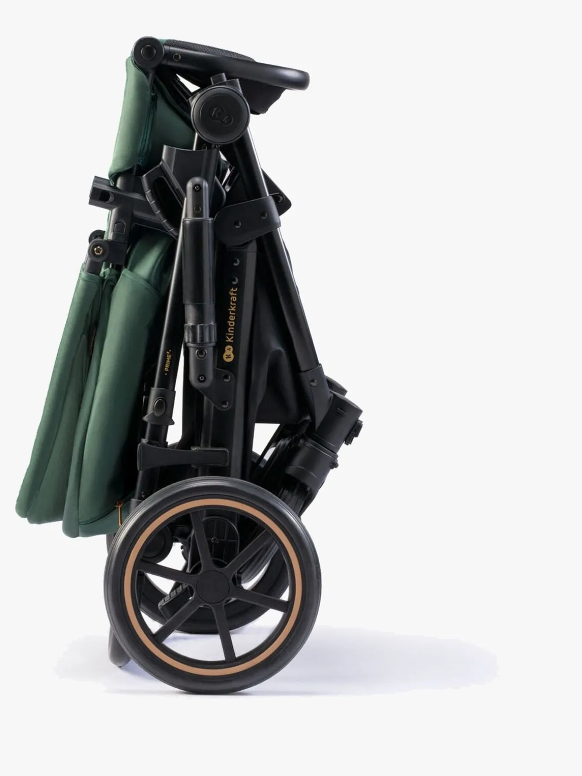 Kinderkraft Prime 2 2-in-1 Duovogn, Dark Green