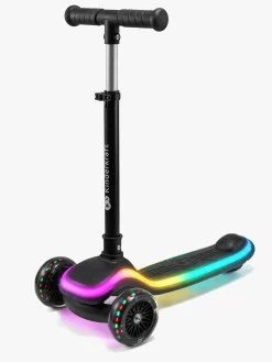 Kinderkraft Raket Sammenklappelig Trehjulet Løbehjul, Sort