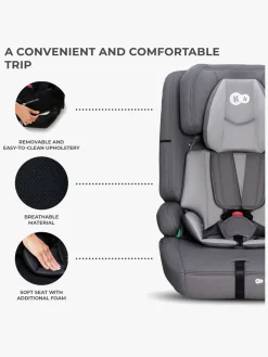 Kinderkraft SAFETY-FIX 2 I-Size Autostol, Grey
