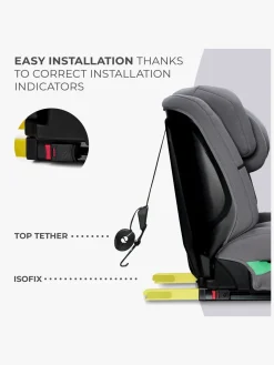 Kinderkraft SAFETY-FIX 2 I-Size Autostol, Grey