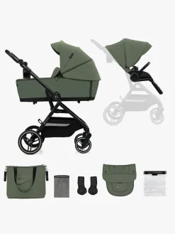 Kinderkraft YOXI 2-in-1 Duovogn, Mystic Green