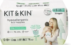 Kit & Kin Eco Bleer Str. 1 2-5 kg 38-pak