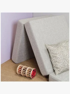 KlipKlap 3 Fold Single Madras, Beige