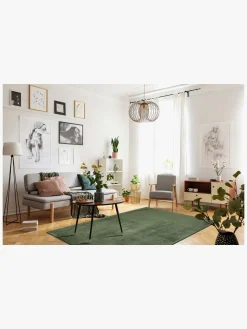 KM Carpets Cozy Gulvtæppe 110x160, Green