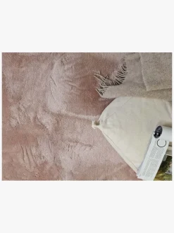 KM Carpets Cozy Gulvtæppe 80x160, Dusty Pink