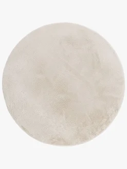 KMCarpets Dream Rund Gulvtæppe 80, Natur