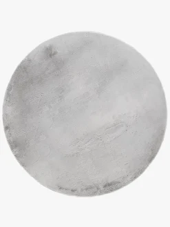 KMCarpets Dream Rund Gulvtæppe 80, Grå