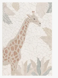 KMCarpets Genova Gulvtæppe Giraf 80x150, Creme