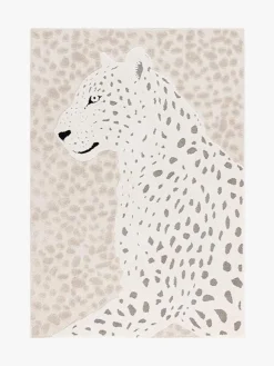 KMCarpets Gulvtæppe Leopard 120x170, Creme