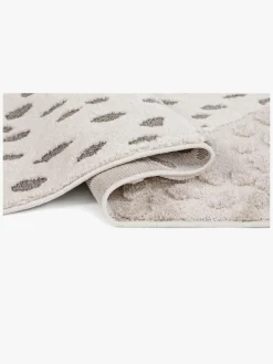 KMCarpets Gulvtæppe Leopard 80x150, Creme