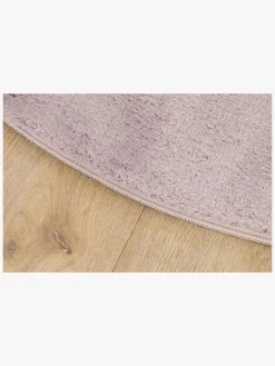 KMCarpets Gulvtæppe Rund 120, Soft Dusty Pink
