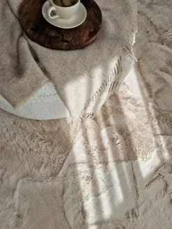 KMCarpets Heaven Deluxe Gulvtæppe 160x230, Natur