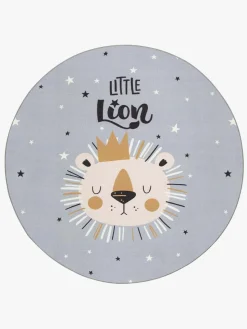 KMCarpets Little Lion Gulvtæppe 120 cm, Grå