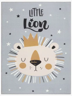 KMCarpets Play Lionking Gulvtæppe 160x230, Grå