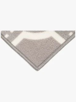 KMCarpets Vejtæppe m. Gummiunderside Grå 133x170