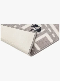 KMCarpets Vejtæppe m. Gummiunderside Grå 133x170