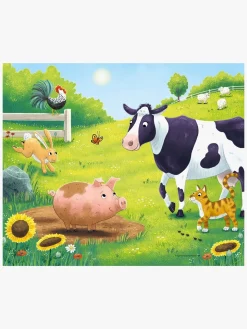 Kärnan Puslespil På Bondegården 6 Brikker