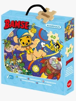 Kärnan Træpuslespil Bamse Rumtema 40 Brikker