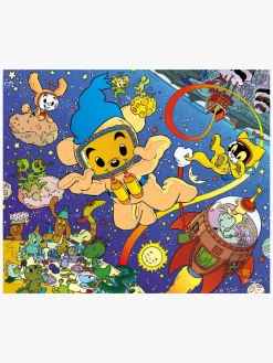 Kärnan Træpuslespil Bamse Rumtema 40 Brikker