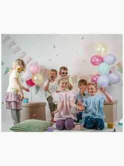 Lalarma Bluetooth-højttaler med Trådløs Mikrofon, Rose